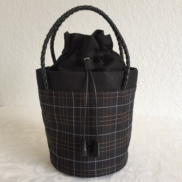 Burberry canvas check mini bucket Bag - Picture 16 of 16